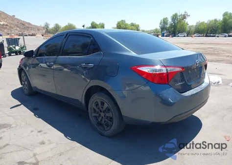2016 Toyota Corolla Le from USA, damaged, VIN 5YFBURHE0GP501049